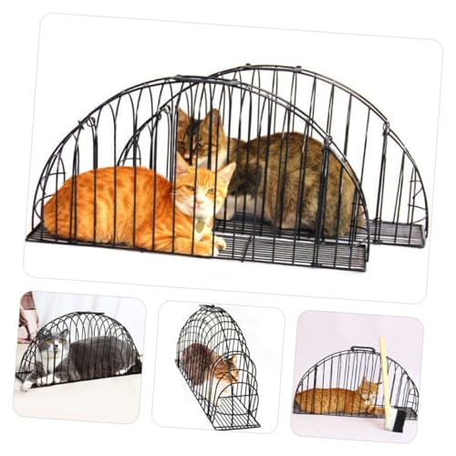 Cage de bain pour chat métallique pour laver un chat agressif sans blessure - 4