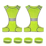 Mit der reflektierenden weste können sie in der dunklen nacht sicher durch die umgebung gehen, sie ist zum laufen, gehen, joggen, radfahren usw. geeignet und macht sie besonders hell in der dunkelheit, wodurch das auftreten von sicherheitsunfällen reduziert wird