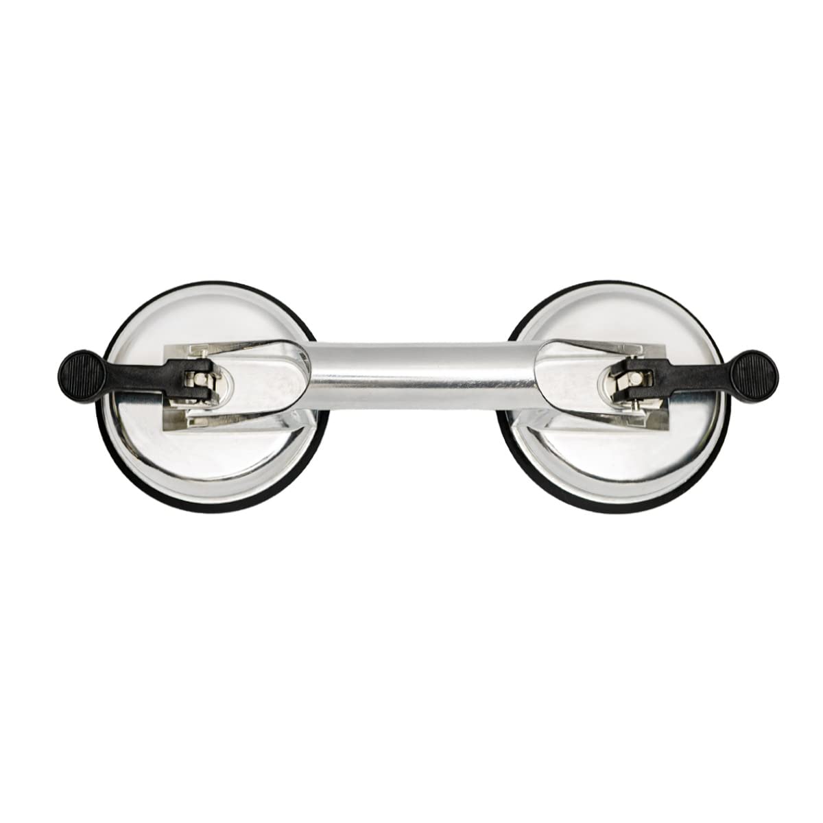 HARDY Juego de 2 Piezas de Ventosa de Aluminio Con Asa Paneles de Vidrio Para Transporte Reparación de Abolladuras Finas Duradero Cómodo Tamaño 2x115mm