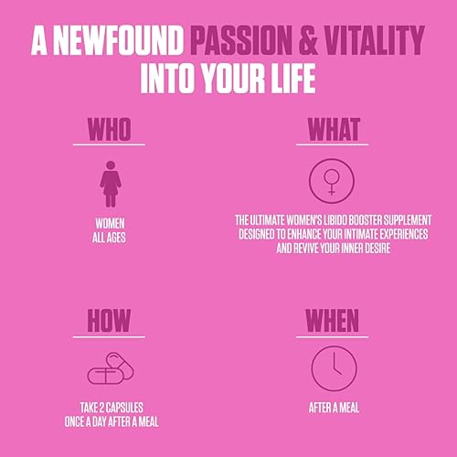 Miniatura 5 de Her Libido 14x Extra Strength  Mejora femenina #1 para mejorar la libido y la energía  Aumenta la unidad, aumenta el estado de ánimo, equilibra las