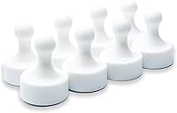 Vista 41 de GLASSBOARD STUDIO Potentes imanes de neodimio, en forma de peón, fuerte imán para nevera/refrigerador y pizarra blanca, ideal para oficina, cocina