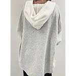 SHEWIN Oversized Sweatshirt for Women Loose Fit Casual Long Sleeve Button Hooded Sweatshirts Hoodies with Pocket - Image 3