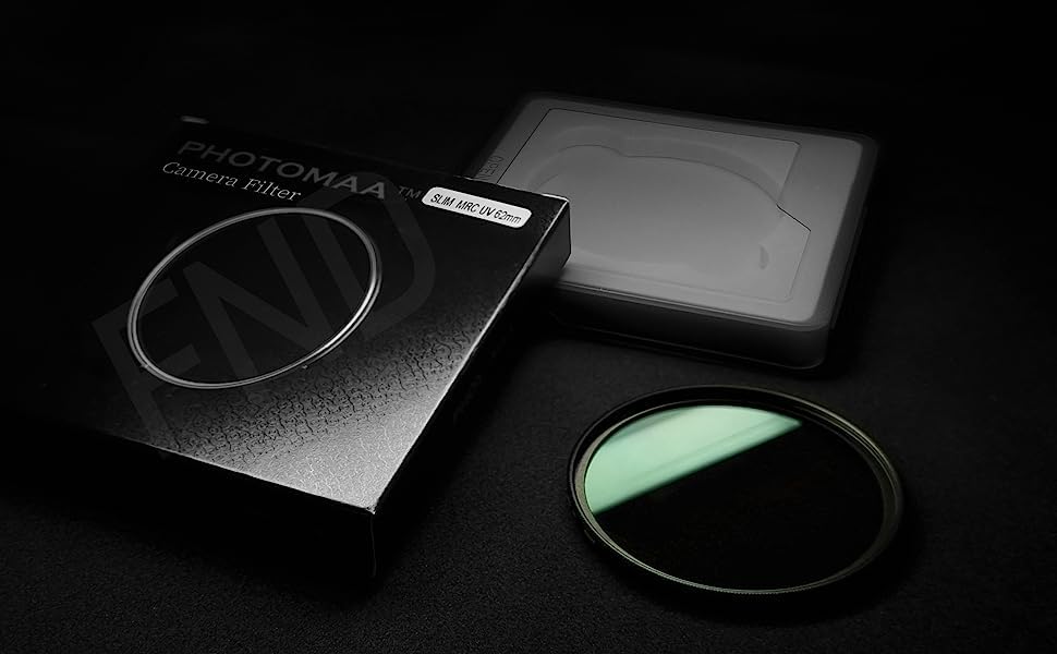 Image of FND Photomaa Series 40.5mm UV Filter Compatible with Sony Alpha ZV-E10L kit 16-50mm Lens (Multicoated 16 Layer, Scratch Proof, Water Proof)