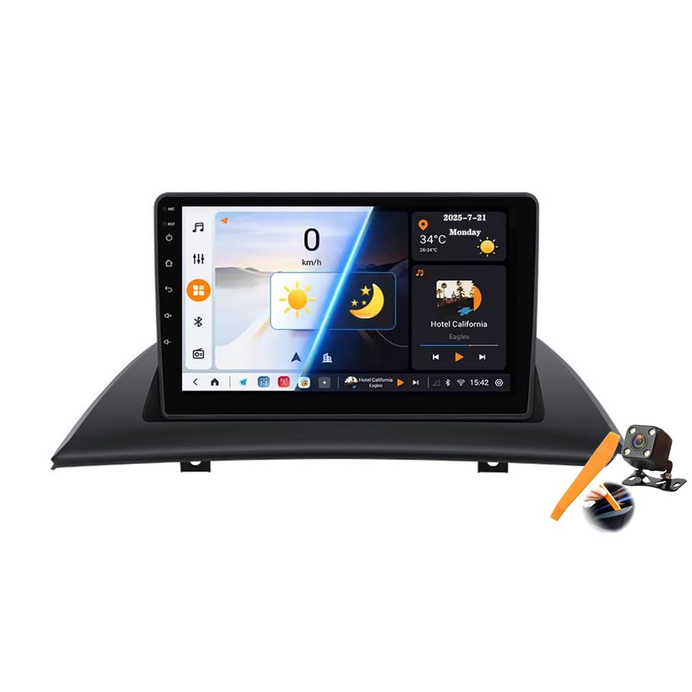 Radio GPS Sat Navi para BMW X3 2004-2012 con Pantalla de 9'' y Android 15.0 8