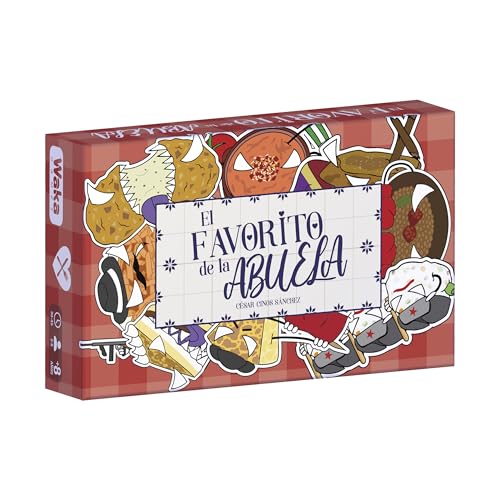 El Favorito de la Abuela – Juego de Mesa Familiar de Cartas y Dados | Juego para 2-5 Jugadores | Juegos de Mesa para niños y Adultos | Juego de Estrategia y Suerte para Familia y Amigos