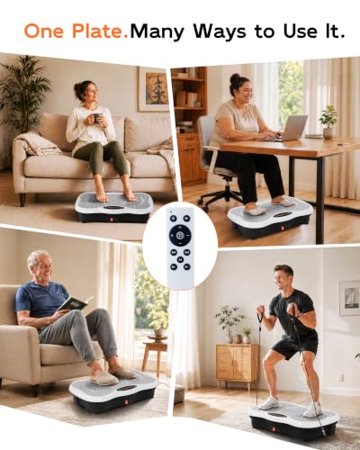 HOPHORSE FIT Single-Motor Vibration Plate, 200 Levels — view 4