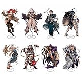 GO2COSY Set of 8 Anime Gachiakuta Standing Figure Figurines Statues Standee Acrylic Ornaments