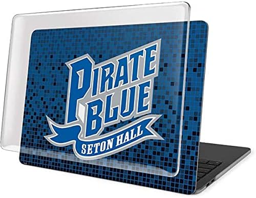 Skinit Case + Skin Compatible with MacBook Pro 15in (2016-19) - Officially Licensed Pirate Blue Seton Hall Design