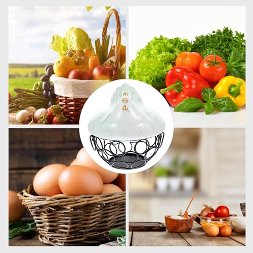 Cesta de huevos creativa y multifunción para frutas y almacenamiento 5