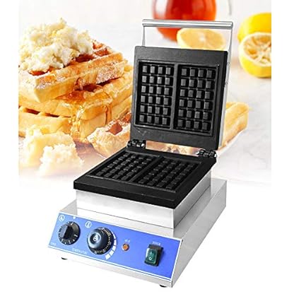 Gewerbe Waffeleisen Elektrowaffeleisen Temperatur- Und Zeitsteuerung Für Fluffy Goldene Waffeln, Geeignet Für Restaurant… – Bild 3