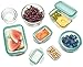 OXO Good Grips 4 Cup Smart Seal Leakproof Glass Round Airtight Food Storage Container