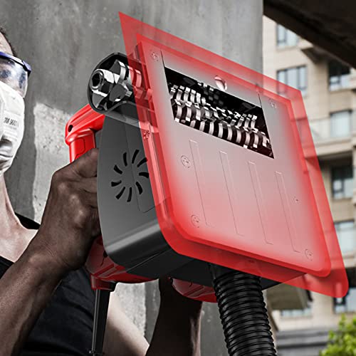 KinHall Ponceuse murale et béton - Fraise à rouleau - Fraise de rénovation - 1200 W - 160 mm - 3000 tr/min - Pour béton, granite, plâtre, peinture -...