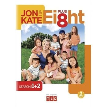 DVD Jon & Kate Plus Ei8ht, Seasons One & Two Book