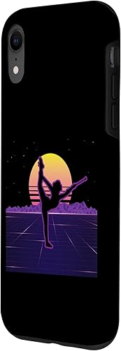 Miniatura 17 de Funda para iPhone 12/12 Pro Retro Baton Twirling Majorette Baton Twirler
