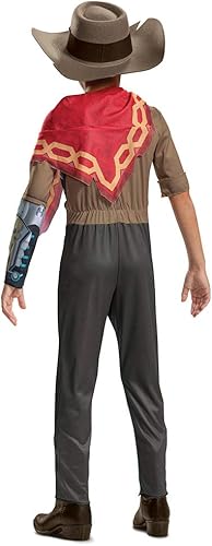 Miniatura 2 de Overwatch McCree Disfraz inspirado en videojuegos para niños, mono acolchado con músculos