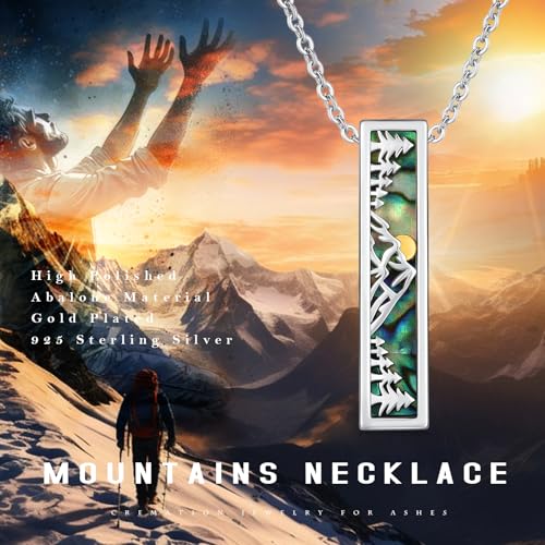 TUGHRA Dragonfly Cremation Jewelry Ashes Necklaces for Women Men Urn Pendant Necklace for Ashes 925 Sterling Silver Abalone Shell Memorial Gifts Keepsake4