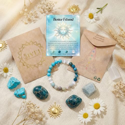 Bivei Beste Freund Kristall Perlenarmband Geschenk – Ansicht 6