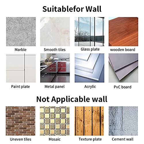 XTUDOU 6 Pezzi Porta Scope Parete, Acciaio