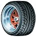 Aoshima 55458 Tuned Parts 89 1/24 Mark III Short Rim 14inch Tire & Wheel Set