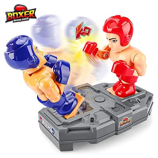 Baztoy Batallas Robot Juguete, Robotica Robot para Niños con Función de Sensor de Infrarrojos y Voz, Boxeo Robot Juguetes Niños 3 4 5 6 7 8 9 10 11 12 Años para Regalos Navidad Cumpleaños Juegos
