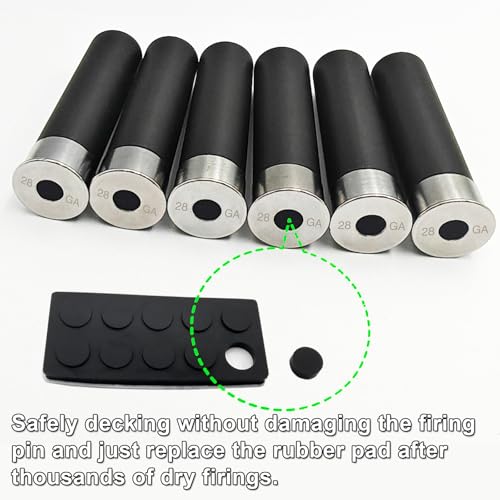 Angeebin 28 Gauge Snap Caps (6-Pack), Carbon Steel Dummy Rounds for Dry Fire by Angeebin - Used condition - Image 4