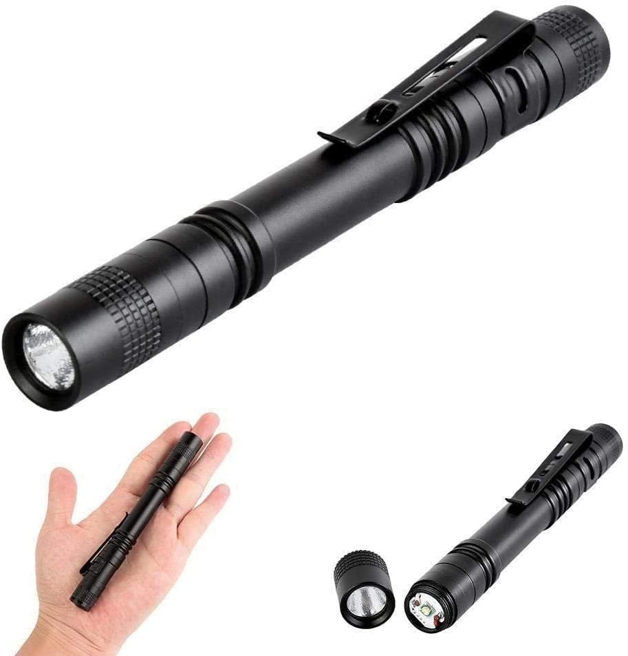 BESTSUN Small Pen Light Flashlight Mini 1000 Lumen Tactical LED PenLight Pocket Flashlights, Compact and Lightweight, Waterproof, Perfect for Work, Repair and Inspection
