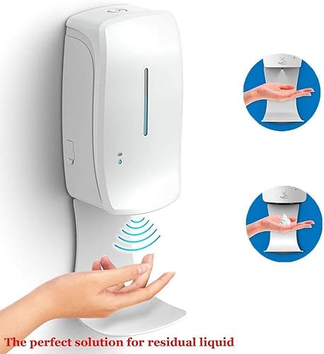 Miniatura 4 de 2 bandejas de goteo para dispensador de jabón montado en la pared, evita goteos y pulverizaciones, soporte dispensador, soporte dispensador de