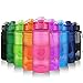 ZORRI Sport Wasserflasche-Trinkflasche Bpa Frei Sportflasche, Rosa, Gr.- 700ml-24oz