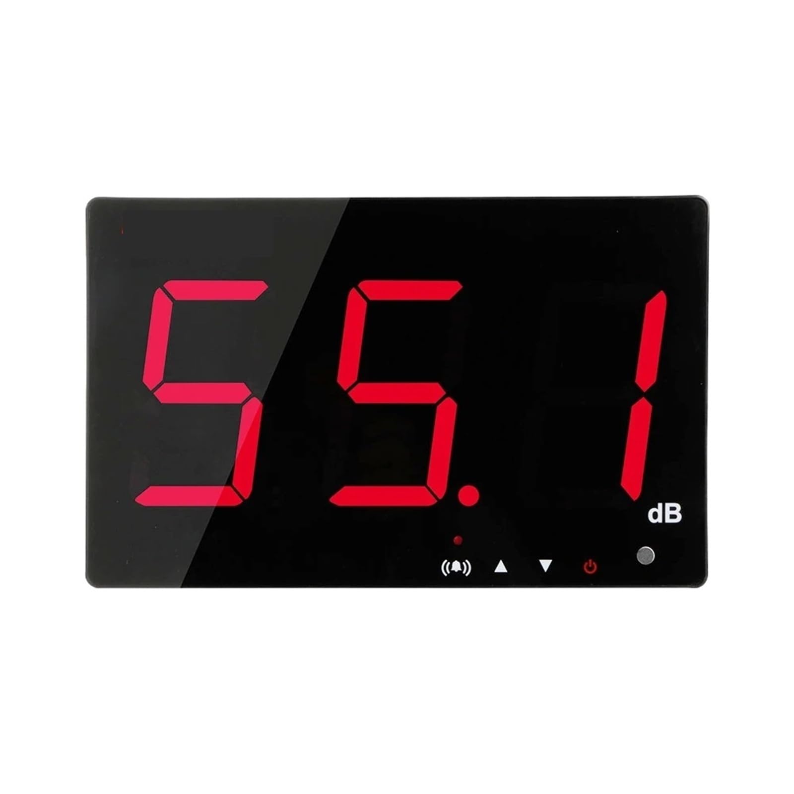 Decibel Meter, Digital Sound Level Meter 30~130db Noise Db Meter Large Screen Hanging Type Measuring Decibel Monitoring Testers