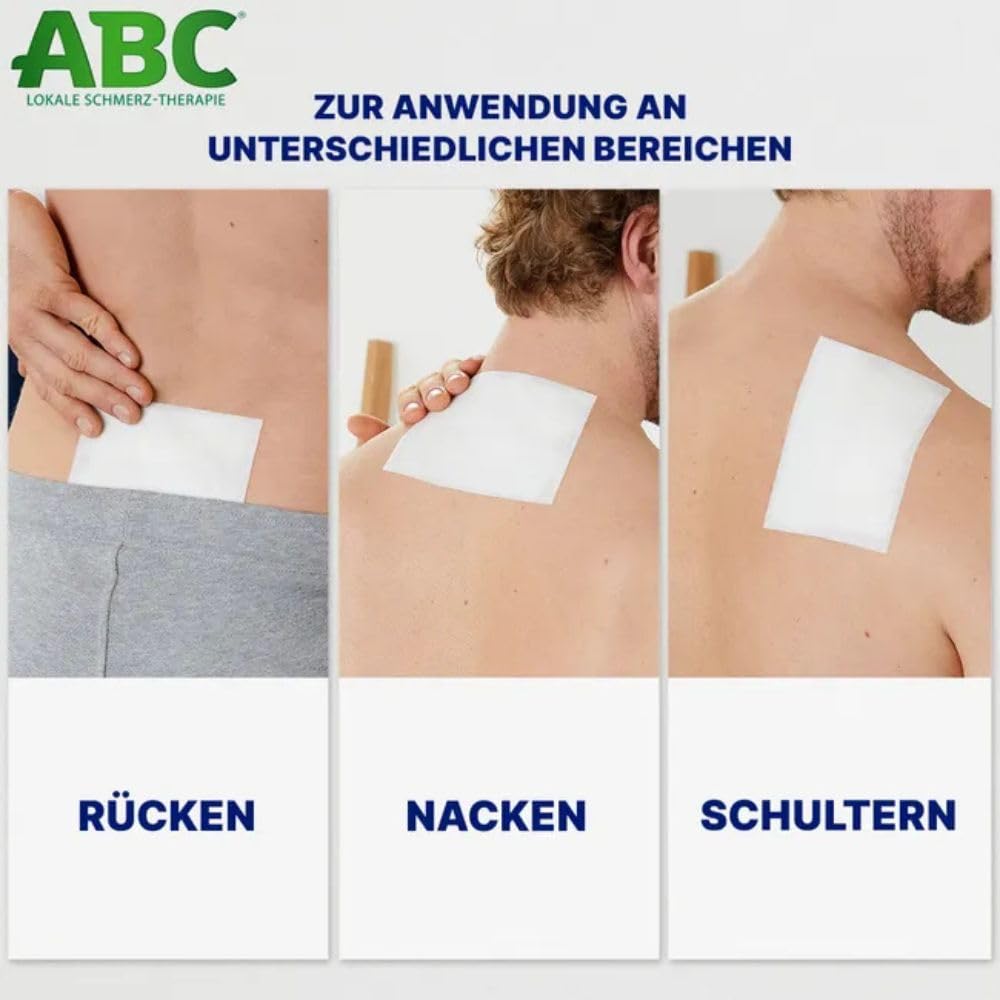 NIVEA Local Heat Patch, 4 St [Badartikel], Blanc, Moderne, Portable, Réutilisable, Flexible
