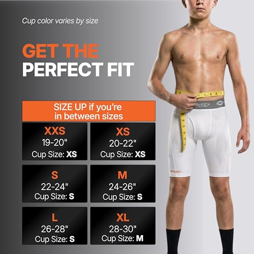 Image of Shock Doctor 221 Compression Short with BioFlex Cup