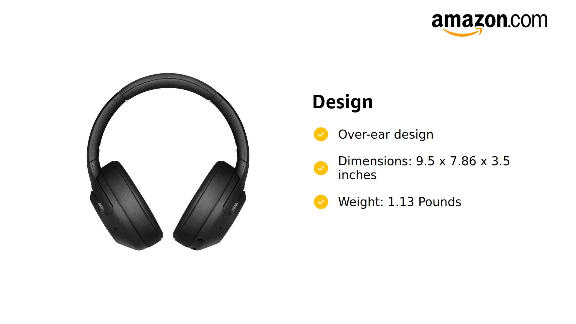 Amazon.com: Sony WH-XB900N Wireless Noise Canceling Over-the