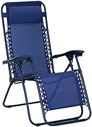 Nautika, Cadeira Espreguiçadeira Gravity, Funciona Com A Gravidade Do Corpo, Montagem Simples E Rápida, Com Trava De Segurança, Travesseiro Incorporado, Ajustável, Confortável e Relaxante