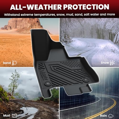 Image of LASFIT Floor Mats for Lincoln Aviator 2020-2026 with Cargo Mat&Backrest Mat