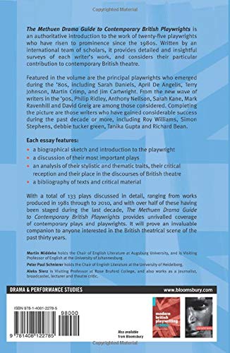 The Methuen Drama Guide to Contemporary British