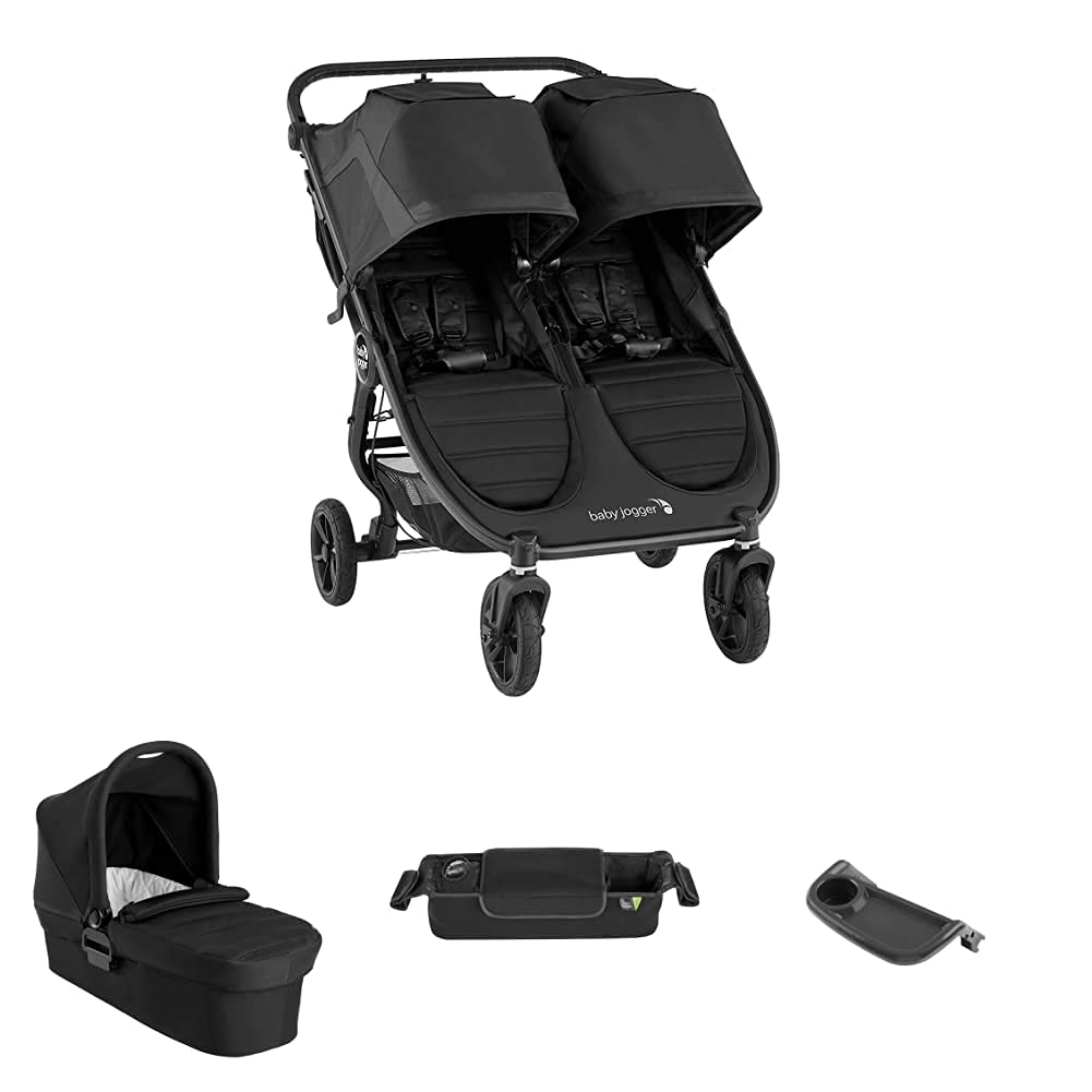 Baby Jogger City Mini GT2 Double Stroller, Jet with
