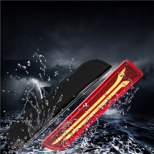 Feu arrière LED rouge 12V avec réflecteur de pare-chocs pour Mitsubishi Lancer et Evolution X