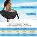 2pcs Beach Cover Up for Women, Chiffon Sarong Swimsuit Coverup for Pool, Summer Resort Wear Black White, S-M Fits Most (S-M Black+White)