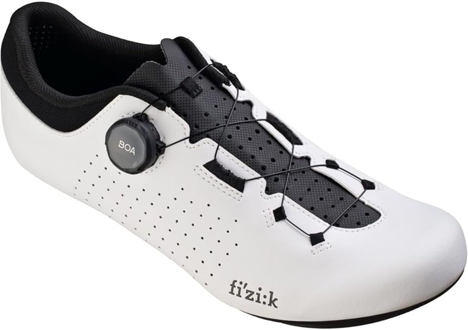fi'zi:k VENTO OMNA シューズ ホワイト/ブラック サイズ41 Performance road cycling Shoes - Omna White/Black - Fizik