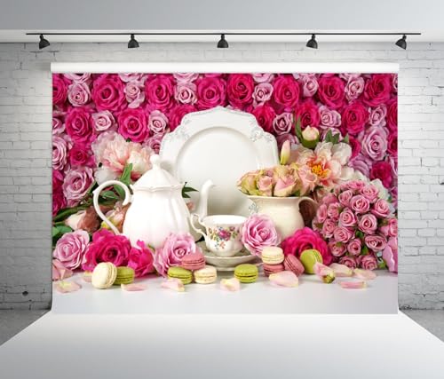 BELECO fondo textil 7x5ft para fotografía y decoración miniatura 2
