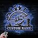 Tool Repair Metal Sign with LED Lights, Personalized Tool RepairName Sign Home Decor, Custom Tool Repair Metal Wall Art, Gift for Him Her, Birthday Gift, Couple Gifts A113-NTMS35.10