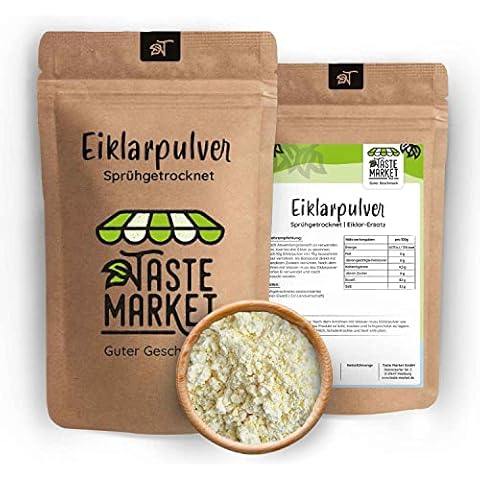 200 g Eiklarpulver | Ei Pulver | Eiweißpulver | Wheypulver | TASTE MARKET | Eipulver | Eiweiss Pulver Cover