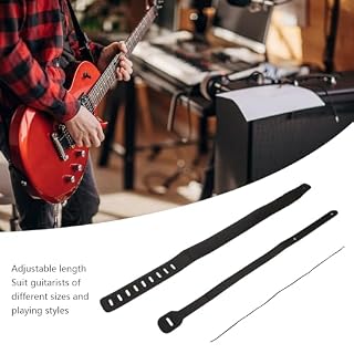 Sangle de Guitare en Cuir PU à Longueur Réglable, pour Basse électrique, avec Accessoires de Basse Multifonctionnels - Les Beatles, Paul McCartney, John Lennon, RIngo Starr, George Harrison Sangle de Guitare en Cuir PU à Longueur Réglable, pour Basse électrique, avec Accessoires de Basse Multifonctionnels – Image 3