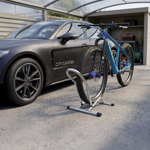 Béquille de vélo de sol support VTT 29 pouces pneu large 10.5 cm - 3