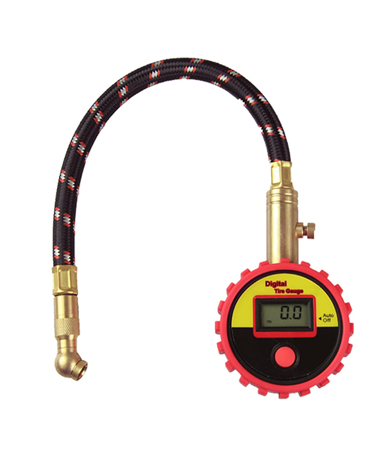 AGAATI Manometro per Pneumatici, manometro Digitale per Pneumatici per Auto per Camion, Auto, Moto, Bicicletta con Tubo e Display LCD retroilluminato
