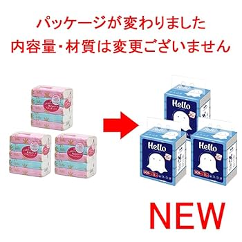 Hello ボックスティッシュ 300枚入り Amazon.co.jp: ハロー