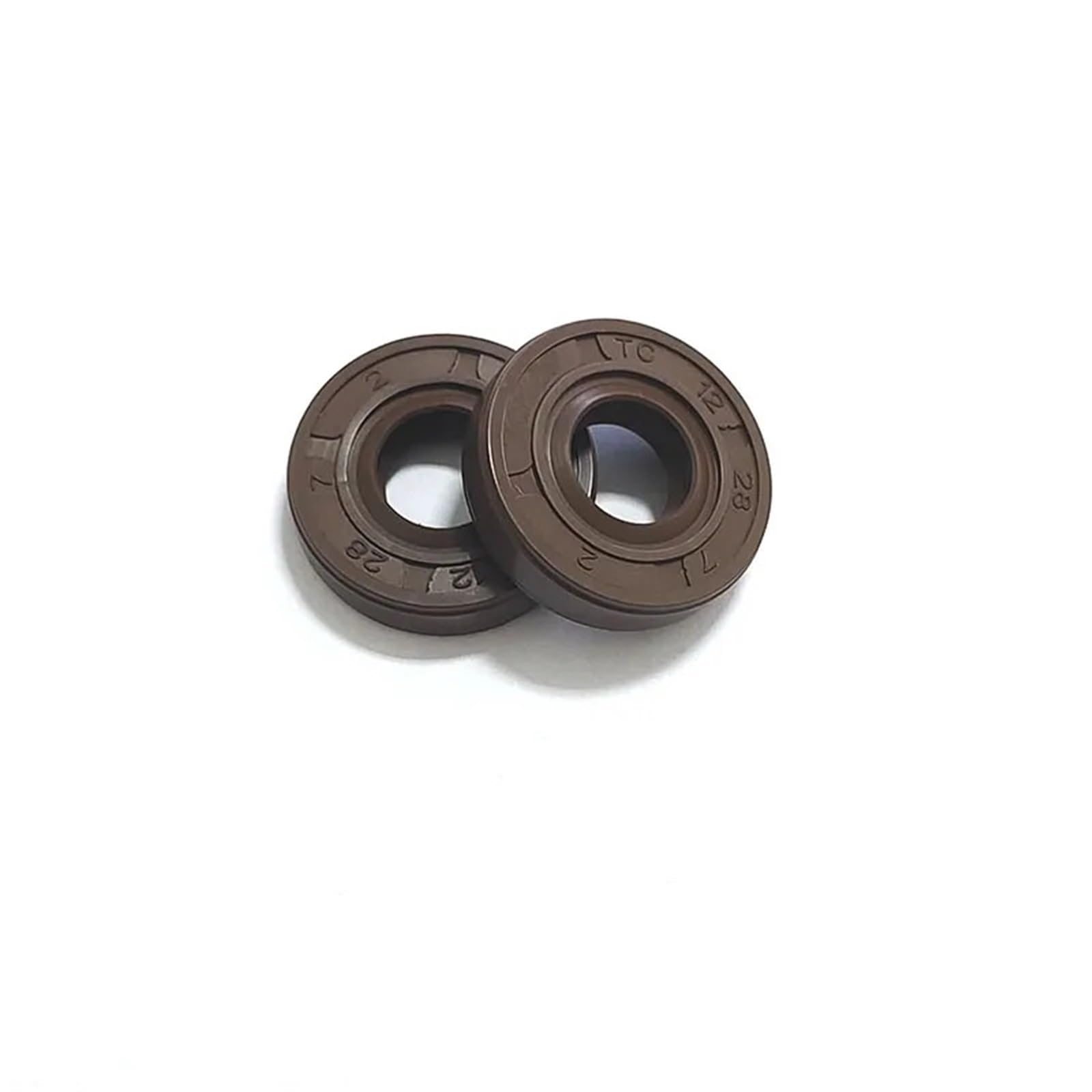 FKM Rahmen-Öldichtung, ID, 5 mm, 6 mm, 7 mm, 5 x 15 x 6, 6 x 16 x 5, 7 x 19 x 6, Fluorkautschuk, Hydraulikzylinder-Öldichtung, 2 Stück