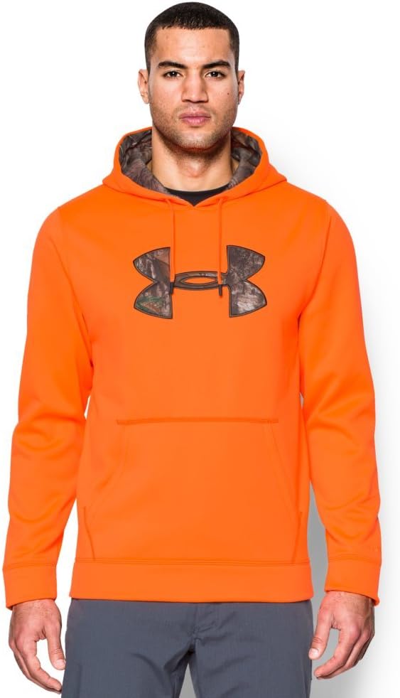 Under Armour Men's UA Storm Caliber Hoodie Medium Blaze Orange
