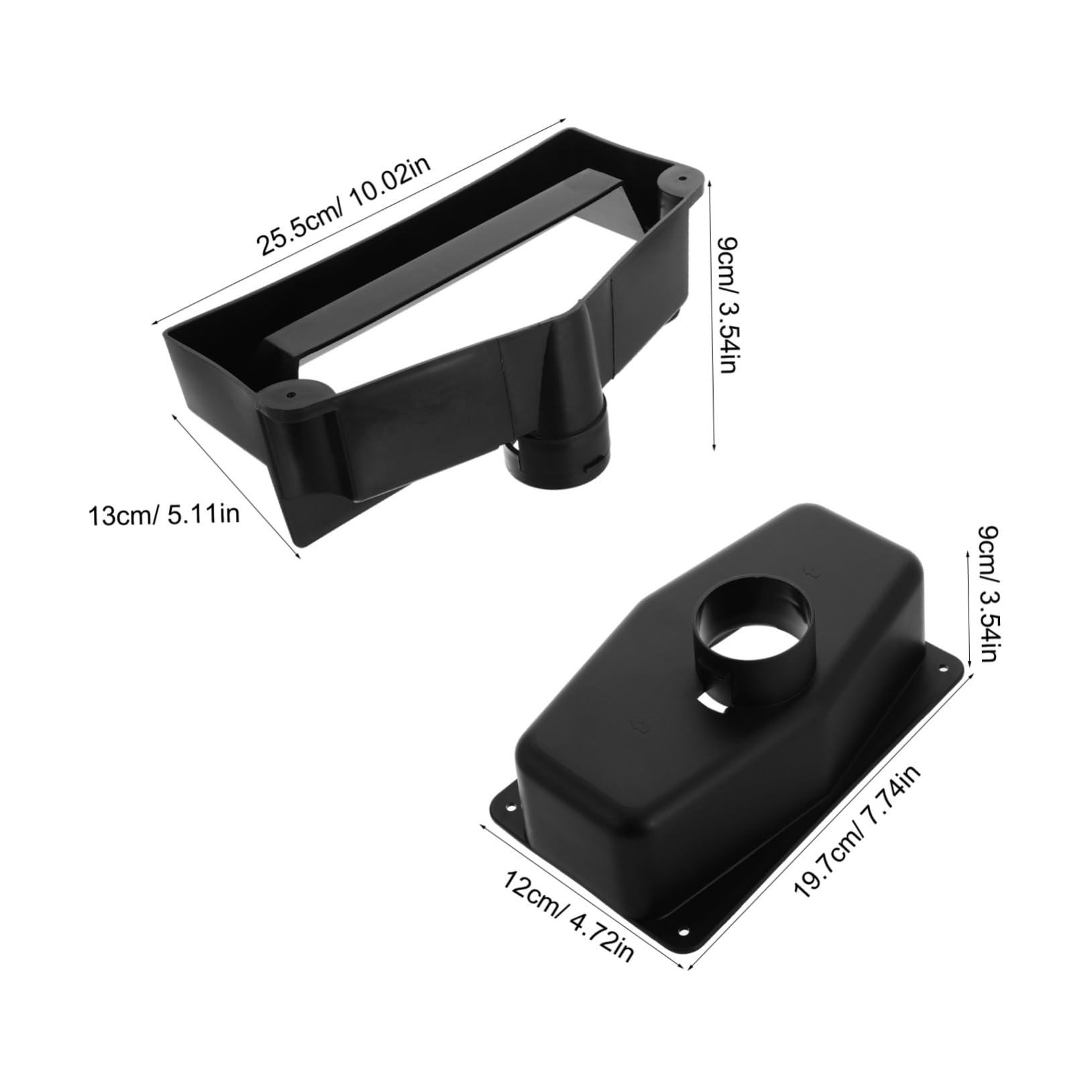 Hemoton 1 Set Foosball Ball Return Box Plastic Storage Tray for Easy Access Organization Table Soccer Ball Receiver Goal Accessory for Enhanced Gameplay Experience