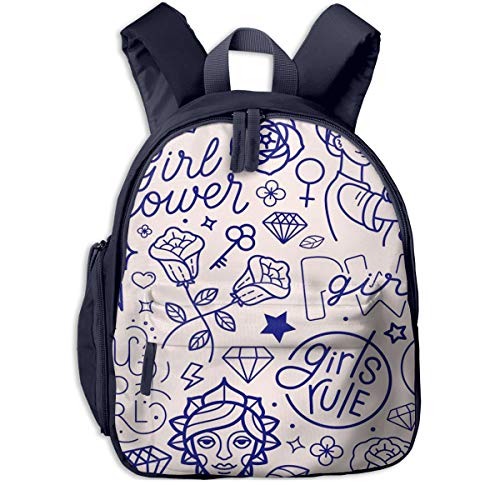 Mochilas Infantiles  Bolsa Niño Bebe Guarderia Escolar con Frases de Letras a Mano relacionadas